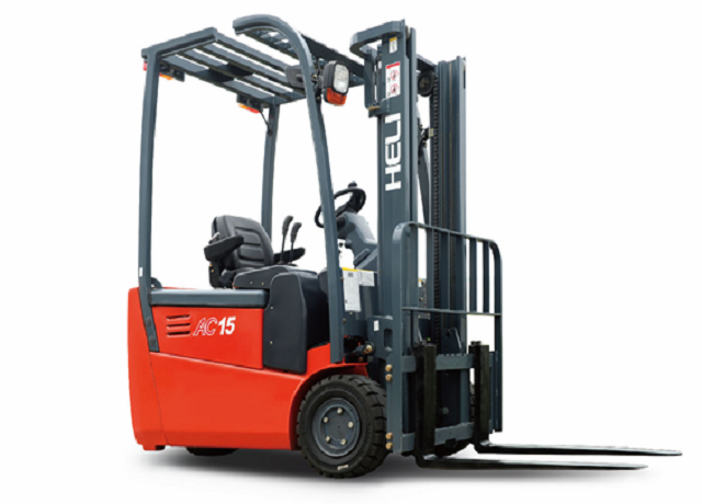 座位驱动电动叉车3轮1-2T